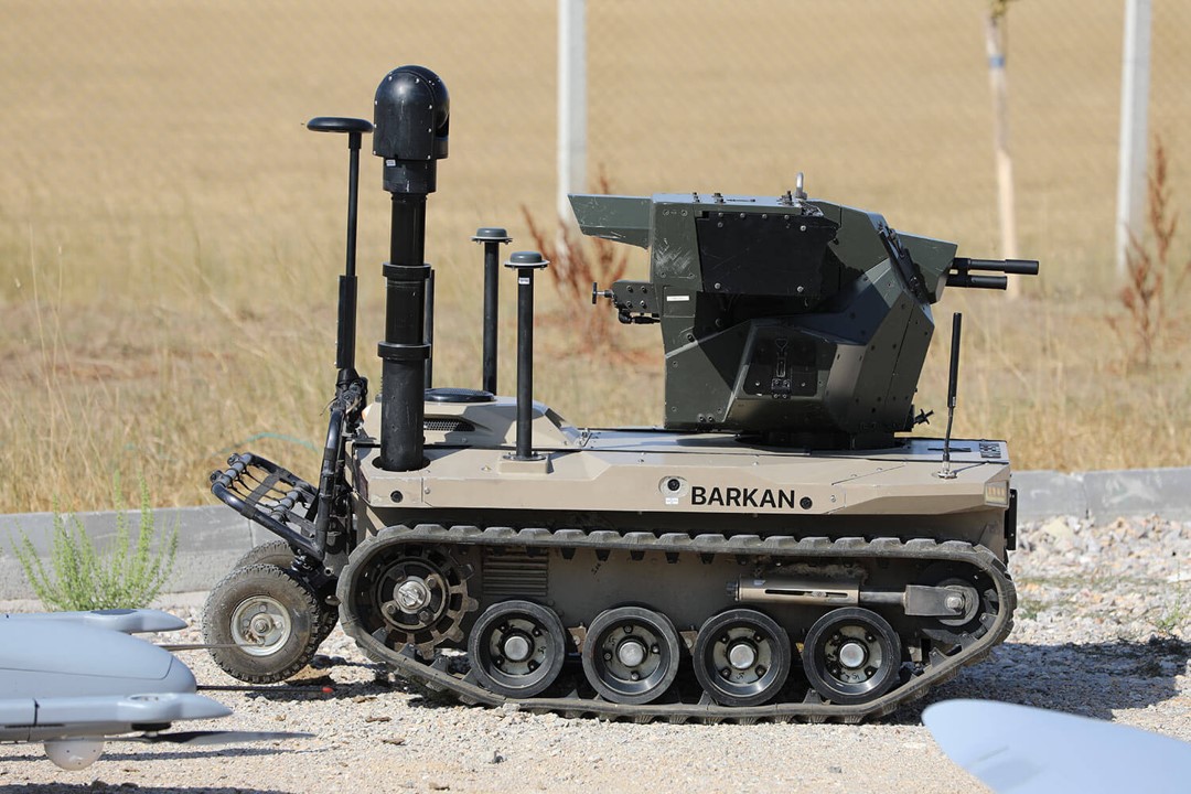BARKAN Turkish Tracked UGV (C)